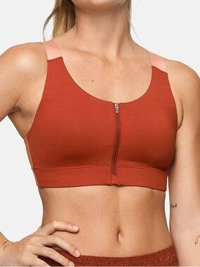 Outdoor Voices Front-Zip Sports Bra